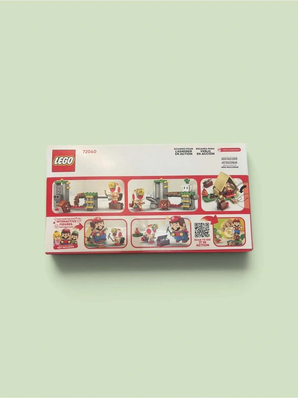 LEGO Super Mario Captain Toad's Camp Playset - Green, Tan, Red